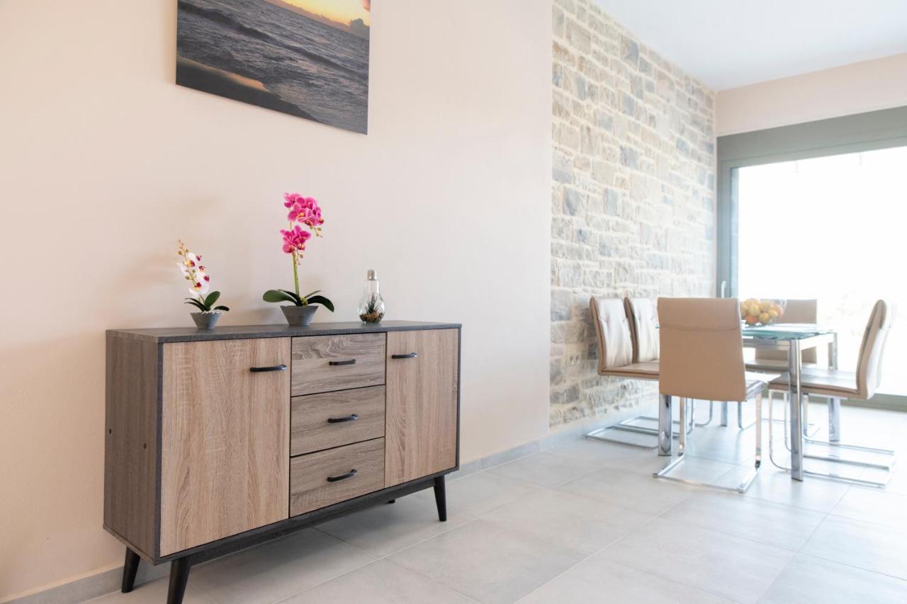 Aeonios Luxury Villa Pitsidia Exterior foto
