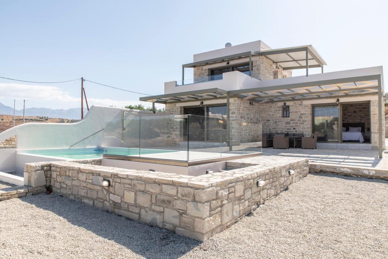 Aeonios Luxury Villa Pitsidia Exterior foto